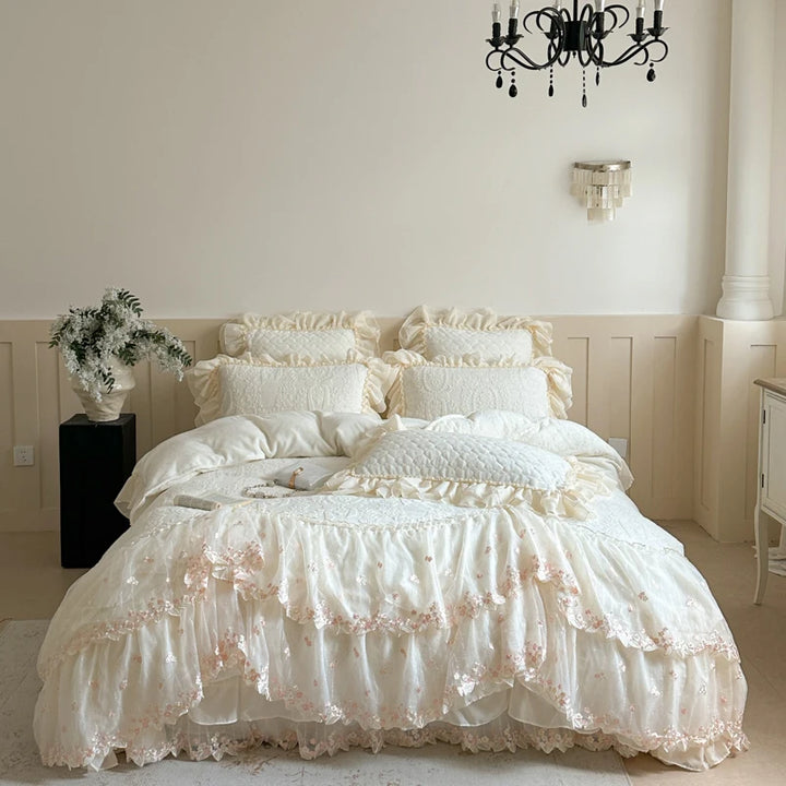 Luxurious Velvet Bedding Set with Duvet Cover – Elegant Winter Comfort for Queen or King Size Beds 6