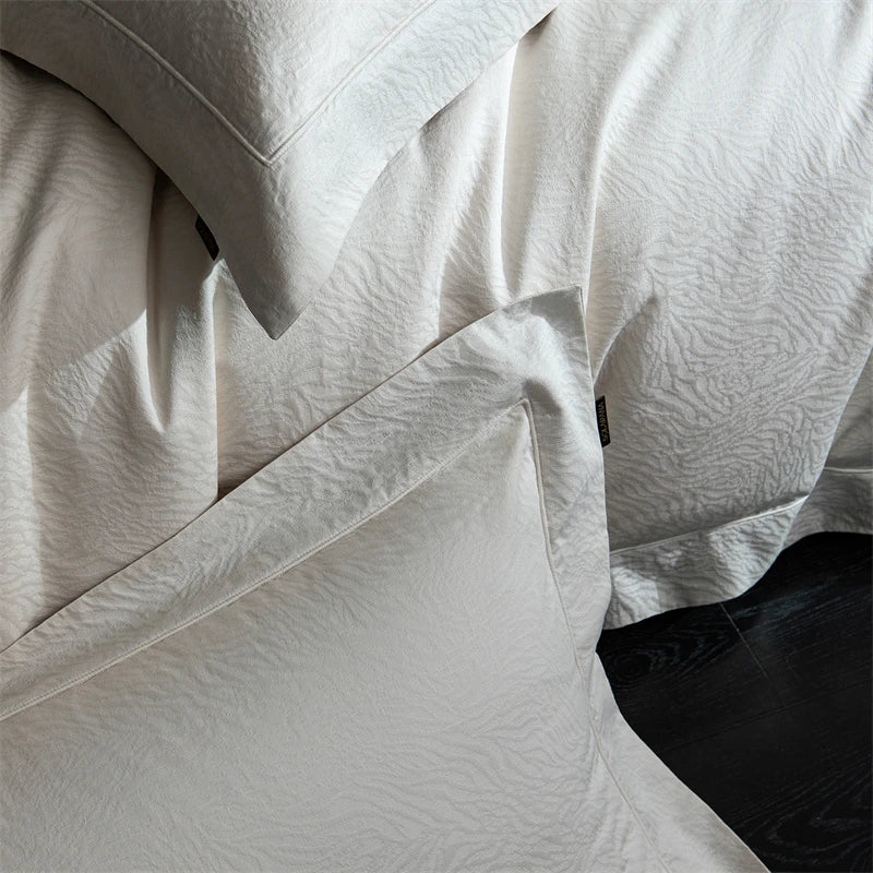 Luxury Egyptian Cotton Bedding Set – Soft Duvet Cover with Pillowcases for Queen or King Size Beds 3