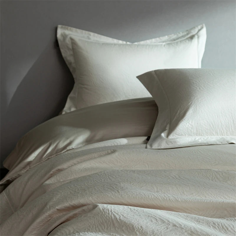 Luxury Egyptian Cotton Bedding Set – Soft Duvet Cover with Pillowcases for Queen or King Size Beds 4
