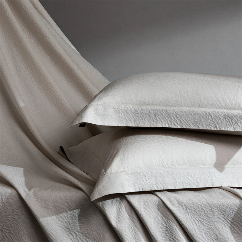 Luxury Egyptian Cotton Bedding Set – Soft Duvet Cover with Pillowcases for Queen or King Size Beds 5
