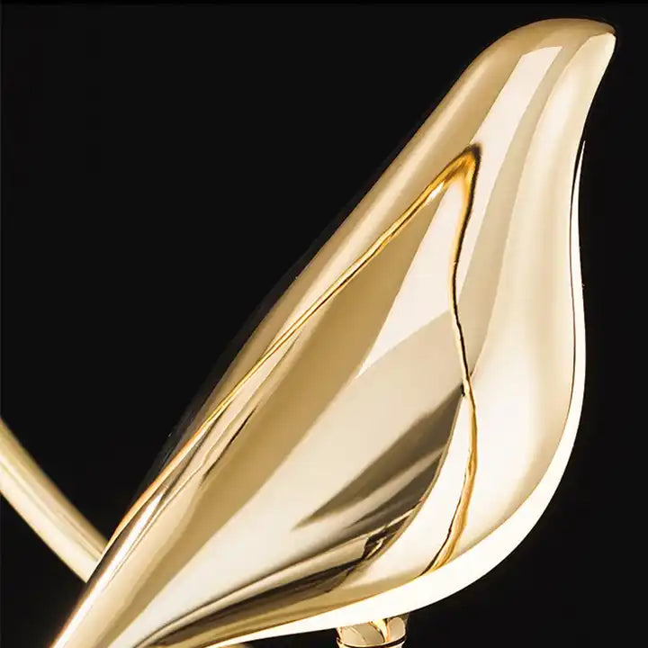 Luxury Glass Pendant Light with Golden Bird Design – Elegant Kitchen Pendant Lighting for Home or Office 6