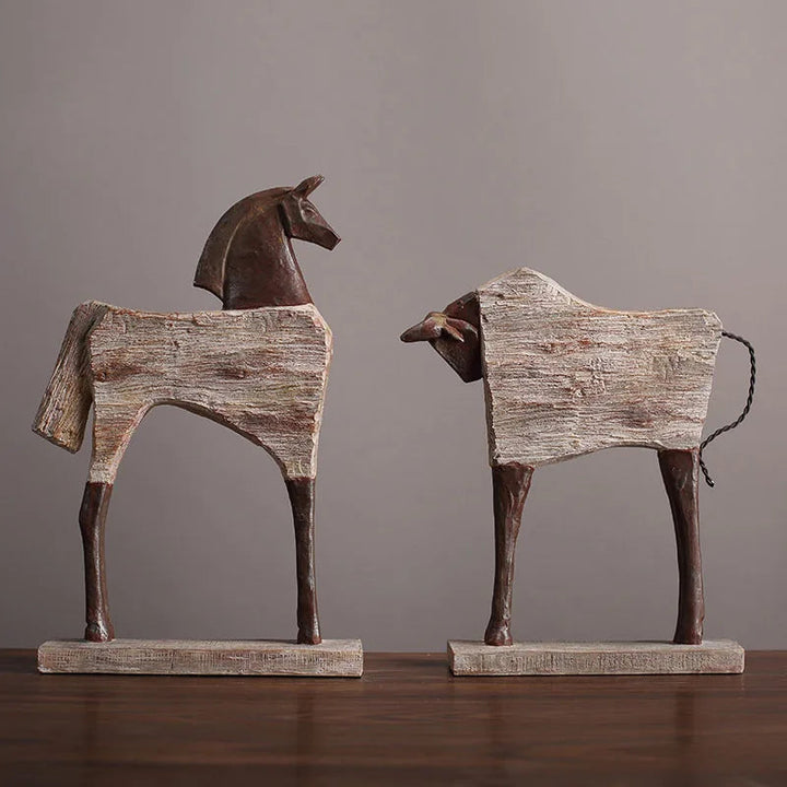 Majestic Horse Sculpture – Elegant Animal Statue for Home or Office Decor 1