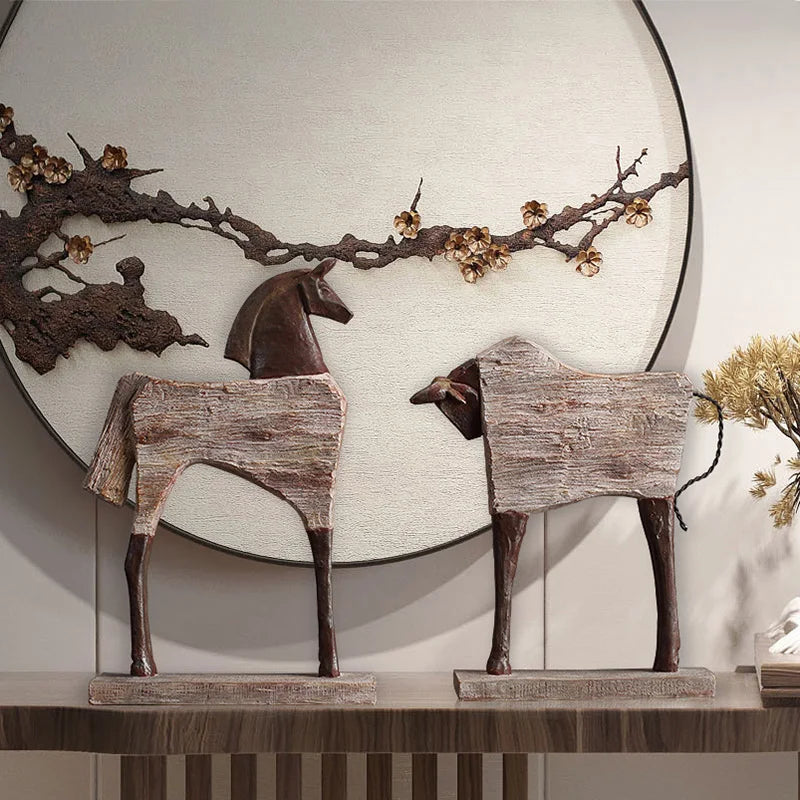 Majestic Horse Sculpture – Elegant Animal Statue for Home or Office Decor 2
