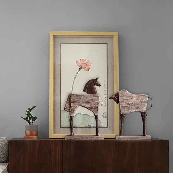 Majestic Horse Sculpture – Elegant Animal Statue for Home or Office Decor 3