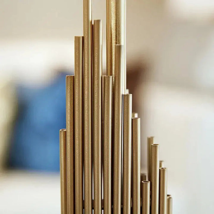 Manhattan Candle Holders with Marble Base – Elegant Brass Accent for Modern Decor 6