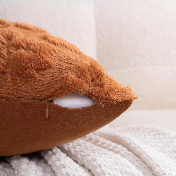 Maple Leaf Fall Throw Pillow Covers 18x18 – Decorative Accent for Autumn Home Decor 3