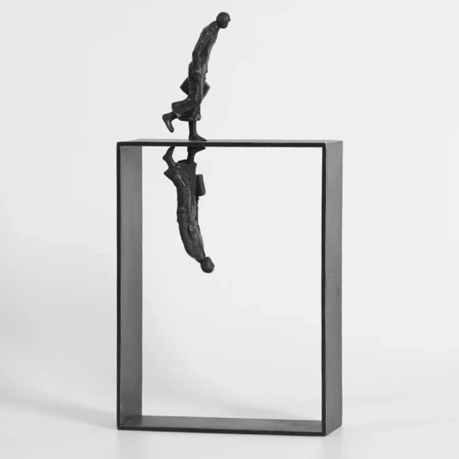Metal Sculpture Art – Unique Decorative Piece for Home or Office Decor 0