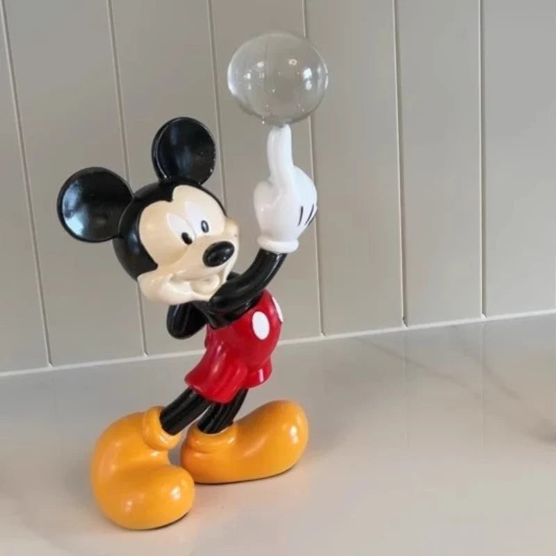 Mickey Mouse Sculpture with Crystal Ball – Whimsical Disney Home Decor for Collectors 4