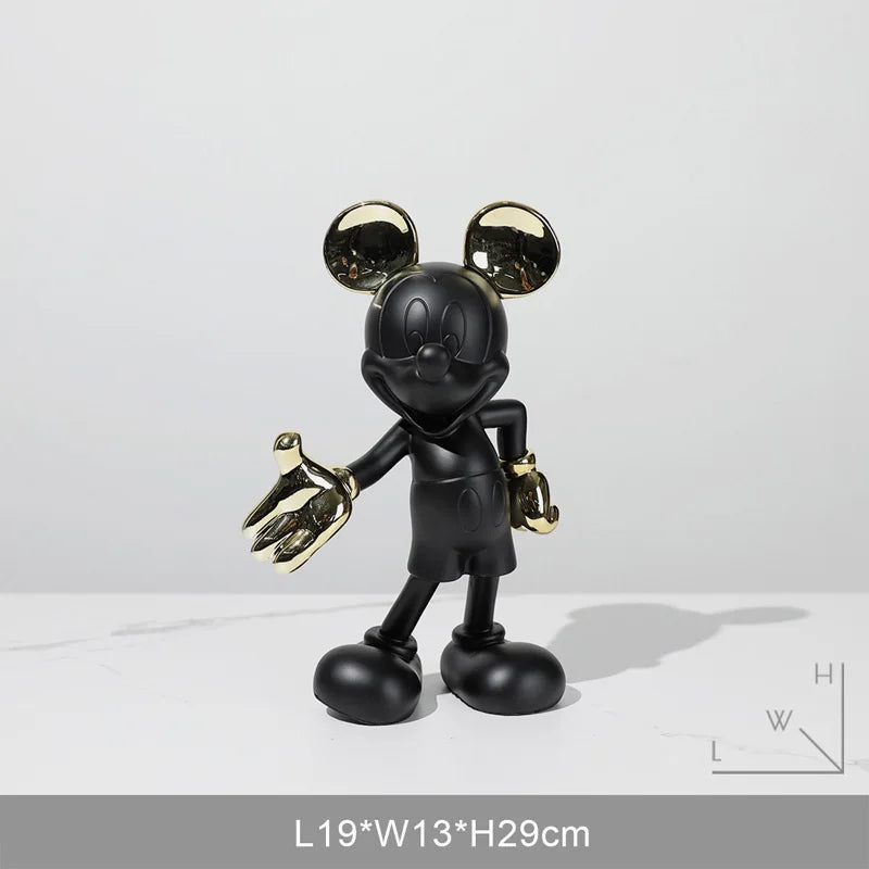 Mickey and Minnie Mouse Action Figure - Modern Collectible Doll and Room Ornament 13