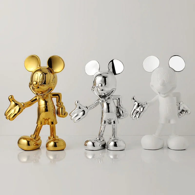 Mickey and Minnie Mouse Action Figure - Modern Collectible Doll and Room Ornament 3