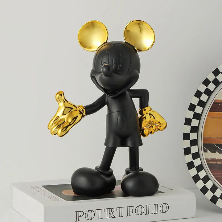 Mickey and Minnie Mouse Action Figure - Modern Collectible Doll and Room Ornament 5