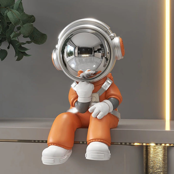 Miniature Astronaut Ornaments for Home Decor – Unique Handcrafted Figurines for Living Room or Office 0
