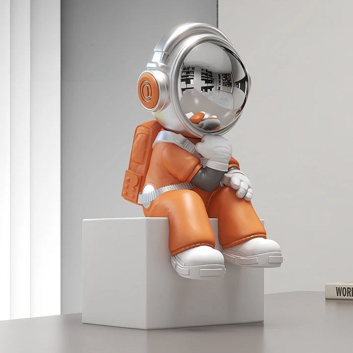 Miniature Astronaut Ornaments for Home Decor – Unique Handcrafted Figurines for Living Room or Office 10