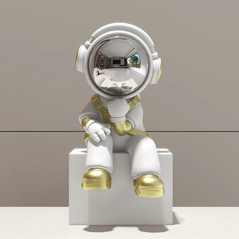 Miniature Astronaut Ornaments for Home Decor – Unique Handcrafted Figurines for Living Room or Office 2