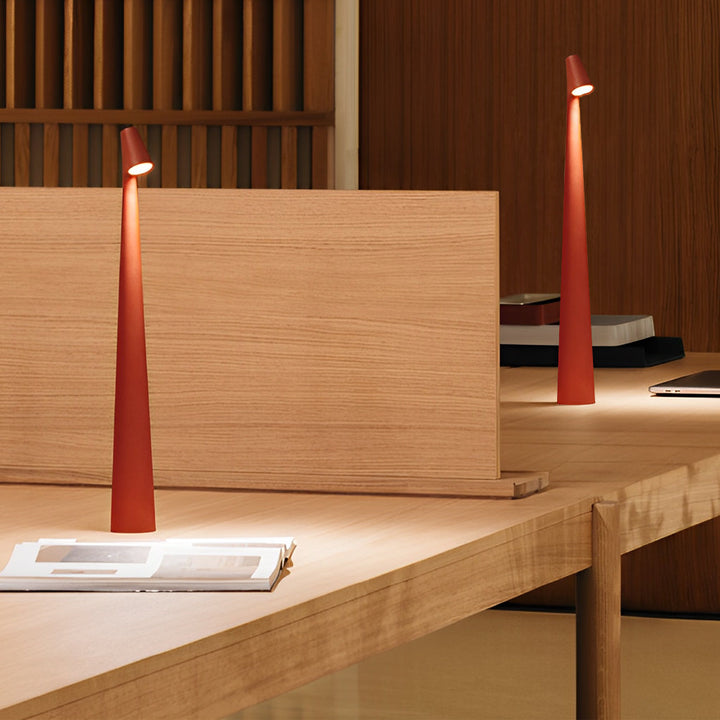 Minimalist LED Table Lamp with Dimmable Light – Sleek Design for Home or Office 9