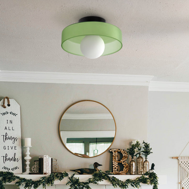 Modern Flush Mount Ceiling Light Fixture – Stylish Illumination for Kitchen or Living Room 6