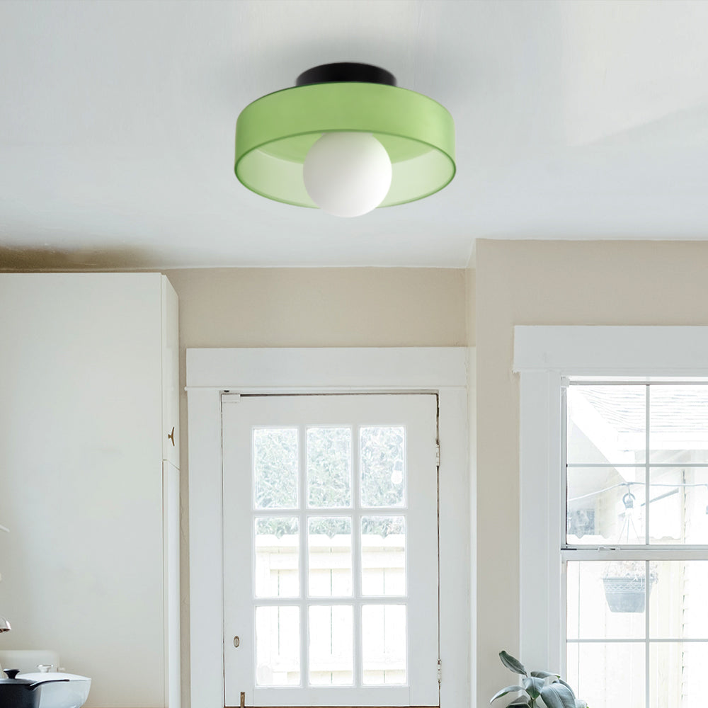 Modern Flush Mount Ceiling Light Fixture – Stylish Illumination for Kitchen or Living Room 7