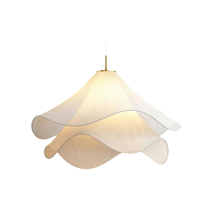 Modern Glass Pendant Light with Soft Glow – Stylish Hanging Light for Living Room or Bedroom 0
