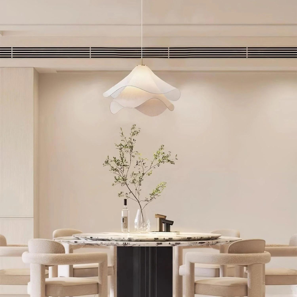 Modern Glass Pendant Light with Soft Glow – Stylish Hanging Light for Living Room or Bedroom 2