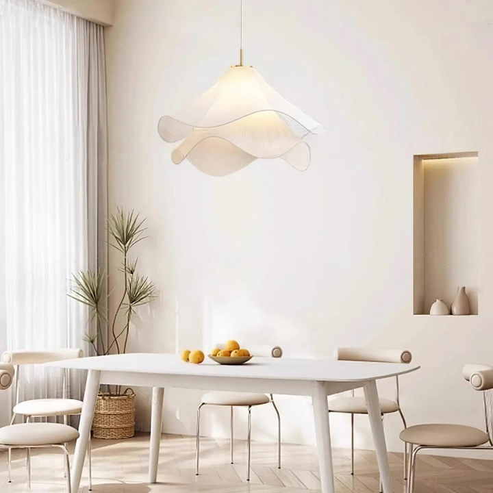 Modern Glass Pendant Light with Soft Glow – Stylish Hanging Light for Living Room or Bedroom 3
