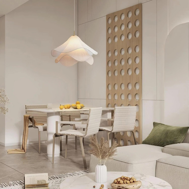 Modern Glass Pendant Light with Soft Glow – Stylish Hanging Light for Living Room or Bedroom 4