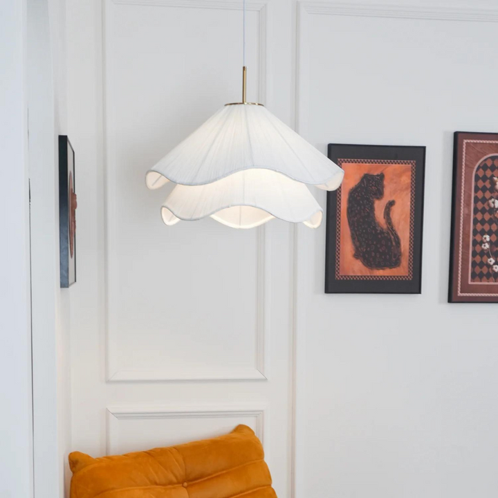 Modern Glass Pendant Light with Soft Glow – Stylish Hanging Light for Living Room or Bedroom 8