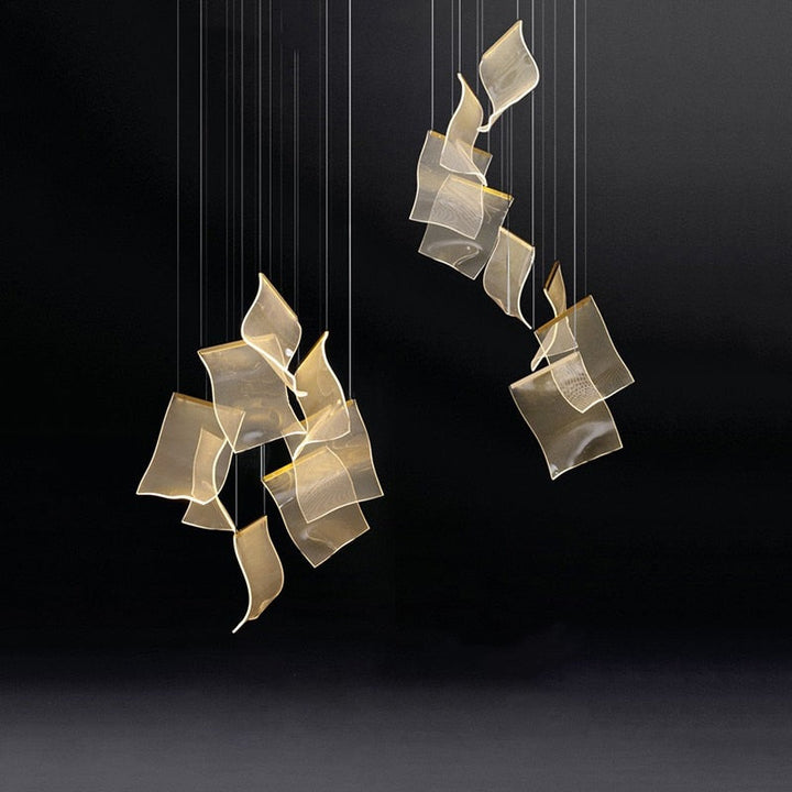 Modern LED Chandelier with Nature-Inspired Design – Stunning Lighting for Any Room 3