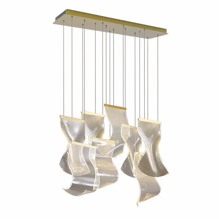 Modern LED Chandelier with Nature-Inspired Design – Stunning Lighting for Any Room 8