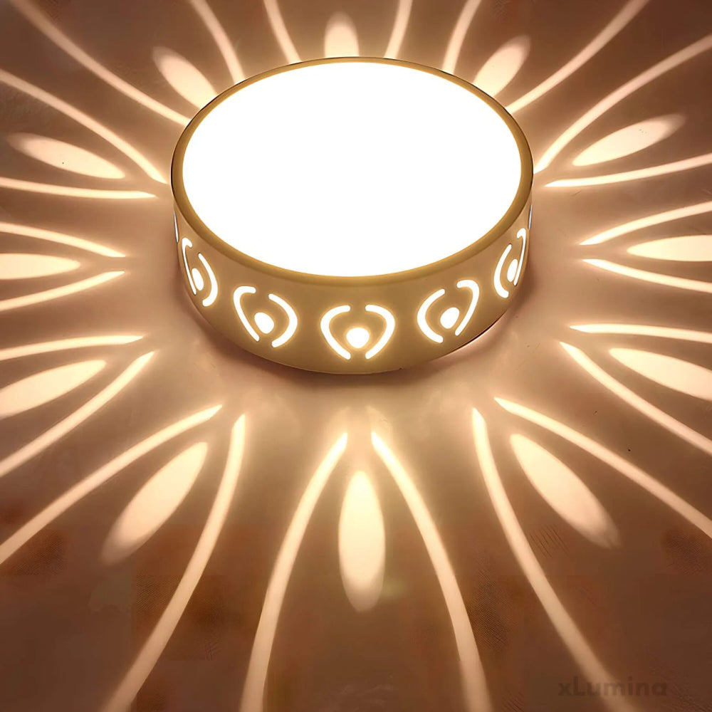 Modern LED Flush Mount Ceiling Light with Soft Illumination – Perfect for Hallways and Entryways 1