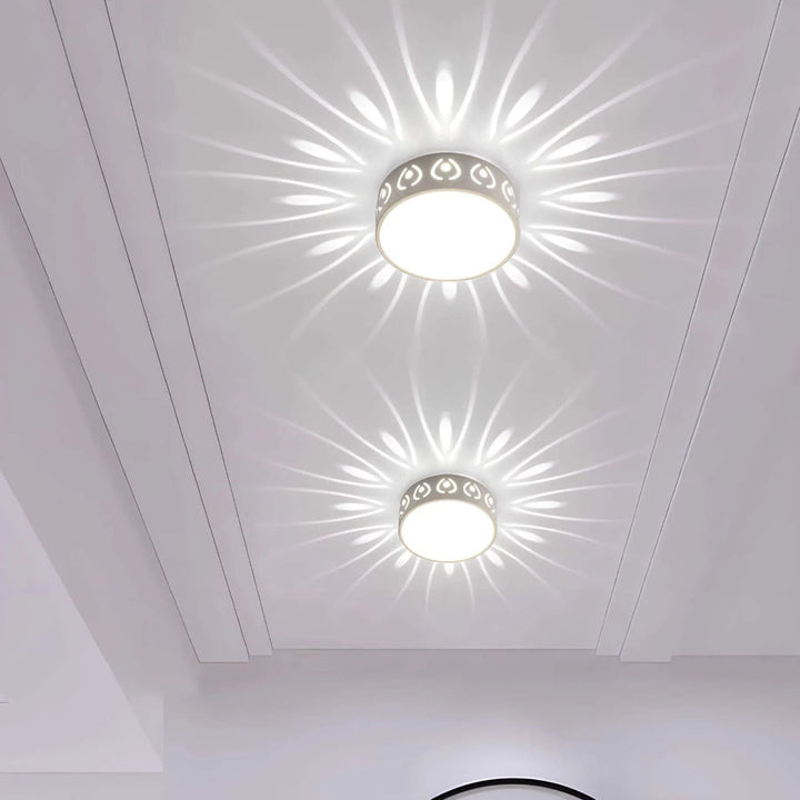 Modern LED Flush Mount Ceiling Light with Soft Illumination – Perfect for Hallways and Entryways 4