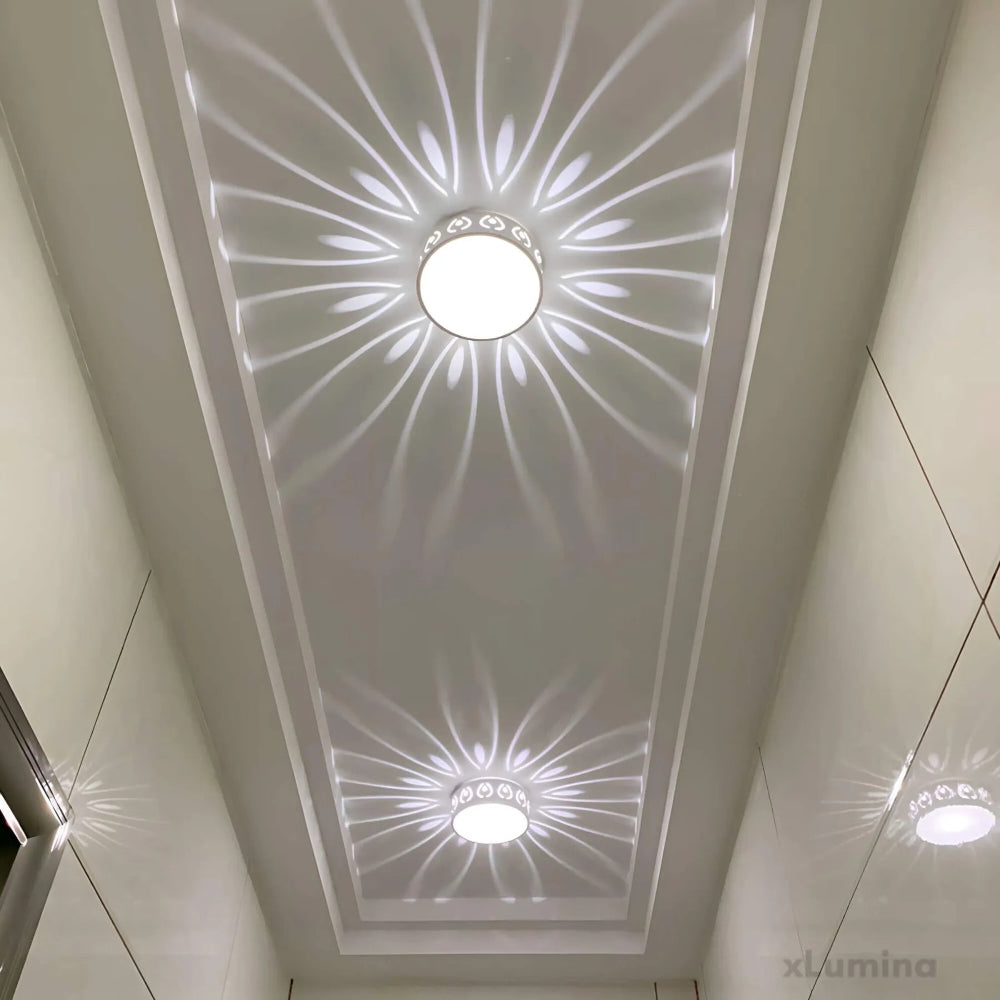 Modern LED Flush Mount Ceiling Light with Soft Illumination – Perfect for Hallways and Entryways 5