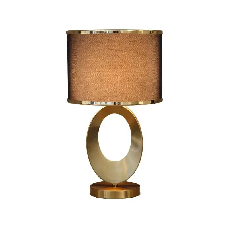 Modern LED Table Lamp with Fabric Shade – Stylish Lighting for Living Room or Office 2