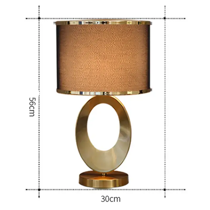 Modern LED Table Lamp with Fabric Shade – Stylish Lighting for Living Room or Office 6