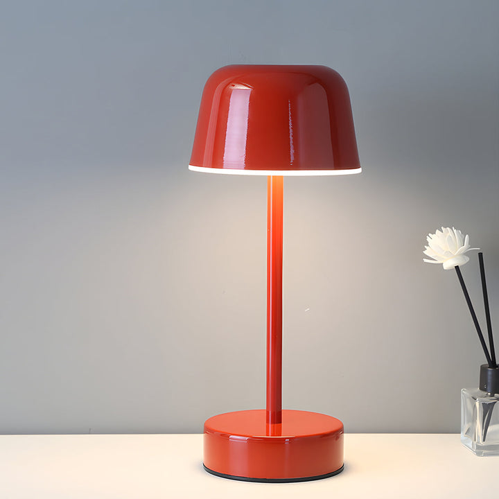 Modern Metal Table Lamp with Adjustable Brightness – Cordless Lighting for Bedroom or Office 7