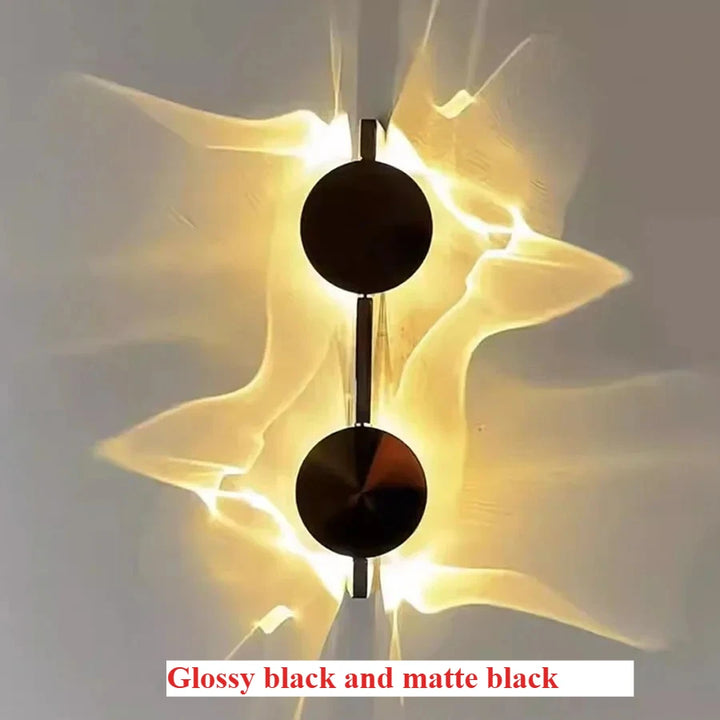 Modern Minimalist Round LED Wall Sconce – Stylish Lighting for Bedroom or Corridor 0