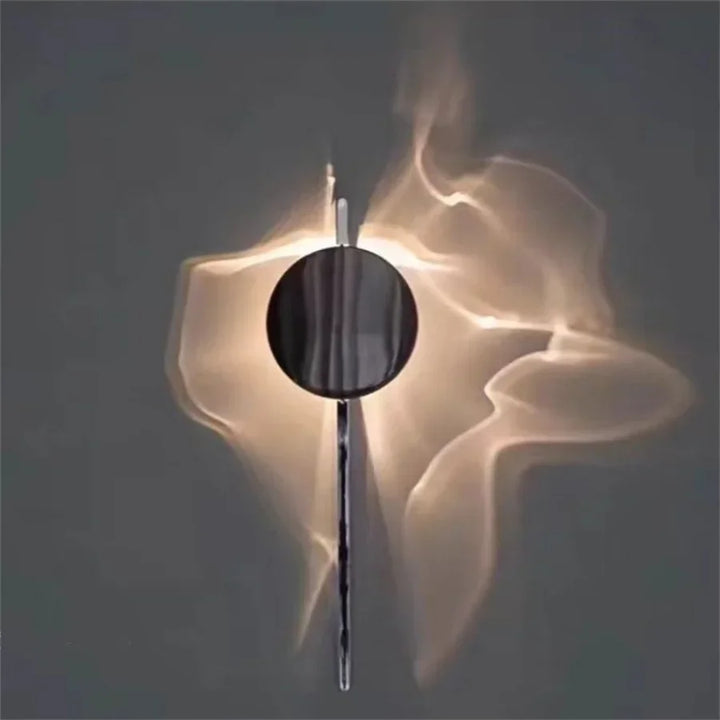 Modern Minimalist Round LED Wall Sconce – Stylish Lighting for Bedroom or Corridor 4