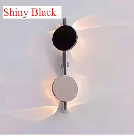 Modern Minimalist Round LED Wall Sconce – Stylish Lighting for Bedroom or Corridor 8