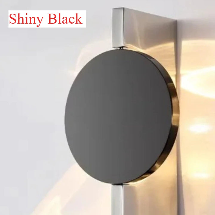 Modern Minimalist Round LED Wall Sconce – Stylish Lighting for Bedroom or Corridor 9