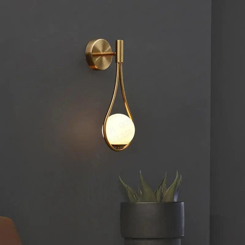 Modern Nordic Wall Sconce Light with Minimalist Design – Stylish Lighting for Living Room or Office 0