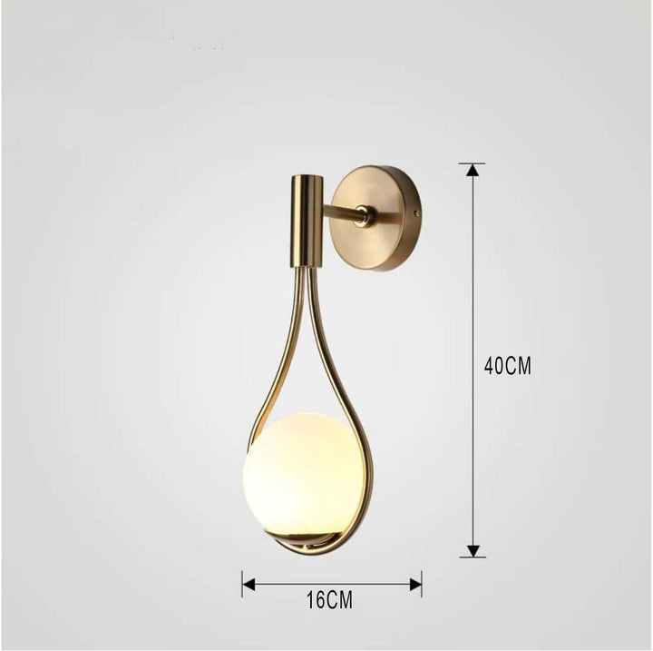 Modern Nordic Wall Sconce Light with Minimalist Design – Stylish Lighting for Living Room or Office 9