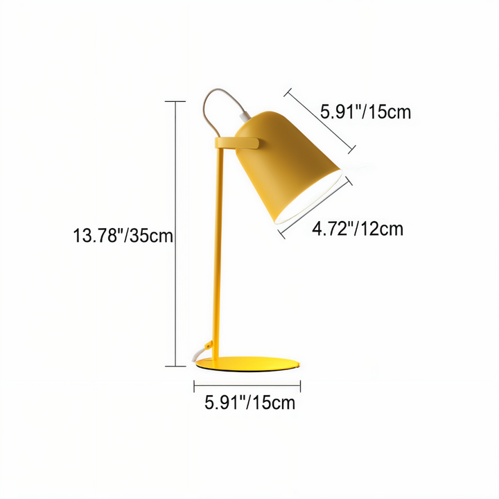 Modern Rotating Table Lamp with Adjustable Brightness – Eye-Friendly Desk or Bedside Lighting 8