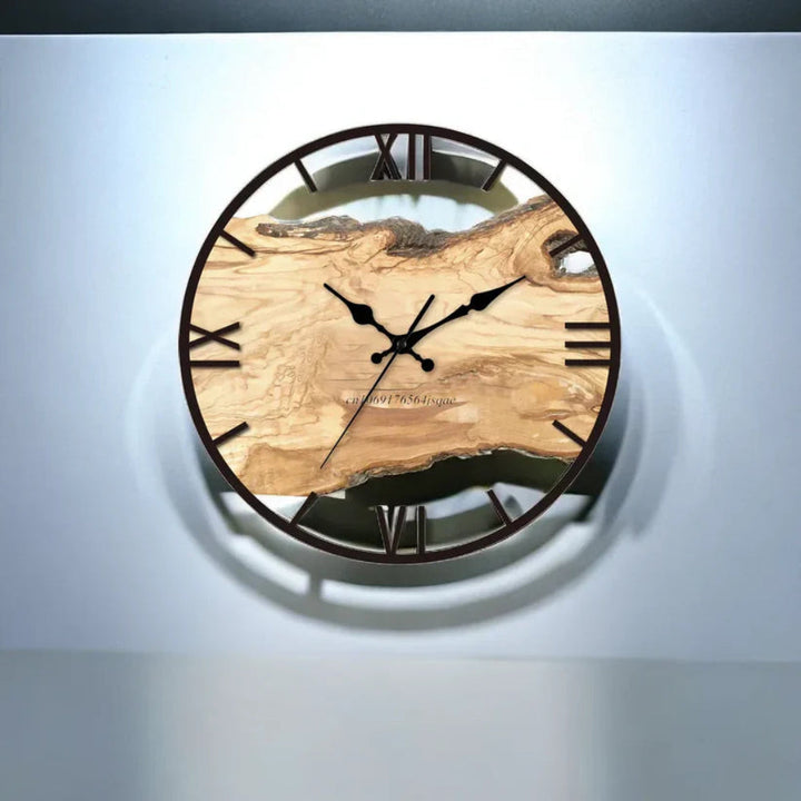 Modern Wall Clock in Transparent Acrylic – Stylish Decor for Home or Office 6