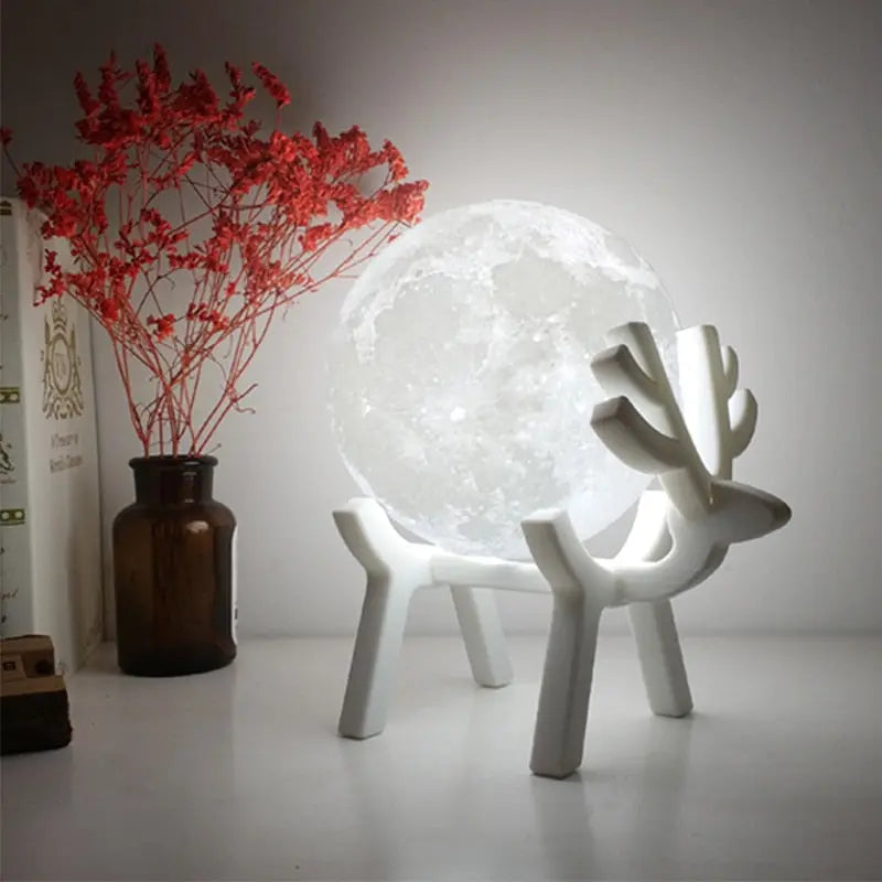 Moon Ultrasonic Air Humidifier with Aroma Diffuser – Perfect Home Humidifier for Bedroom or Living Room 1