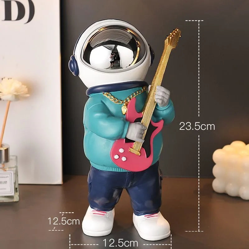 Nordic Astronaut Resin Figurine – Whimsical Home Decor for Kids or Office 14