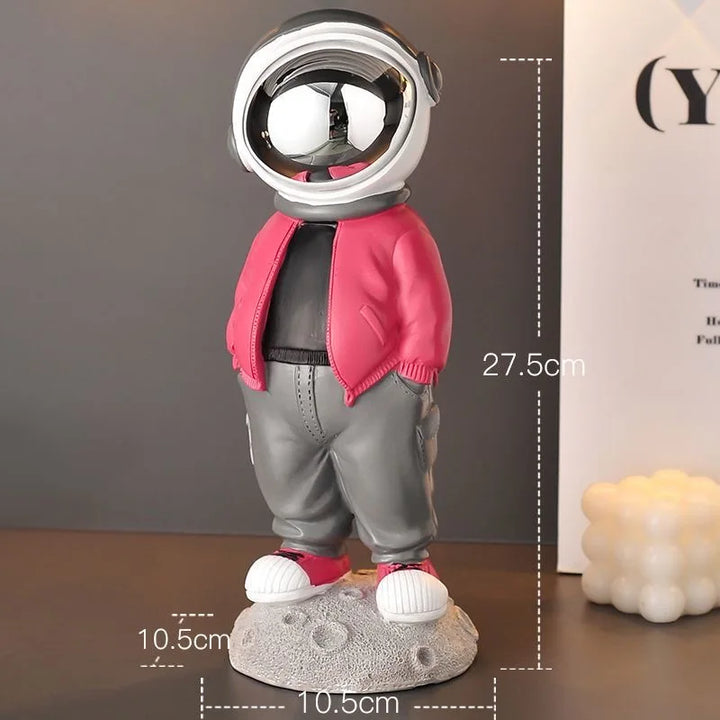 Nordic Astronaut Resin Figurine – Whimsical Home Decor for Kids or Office 16