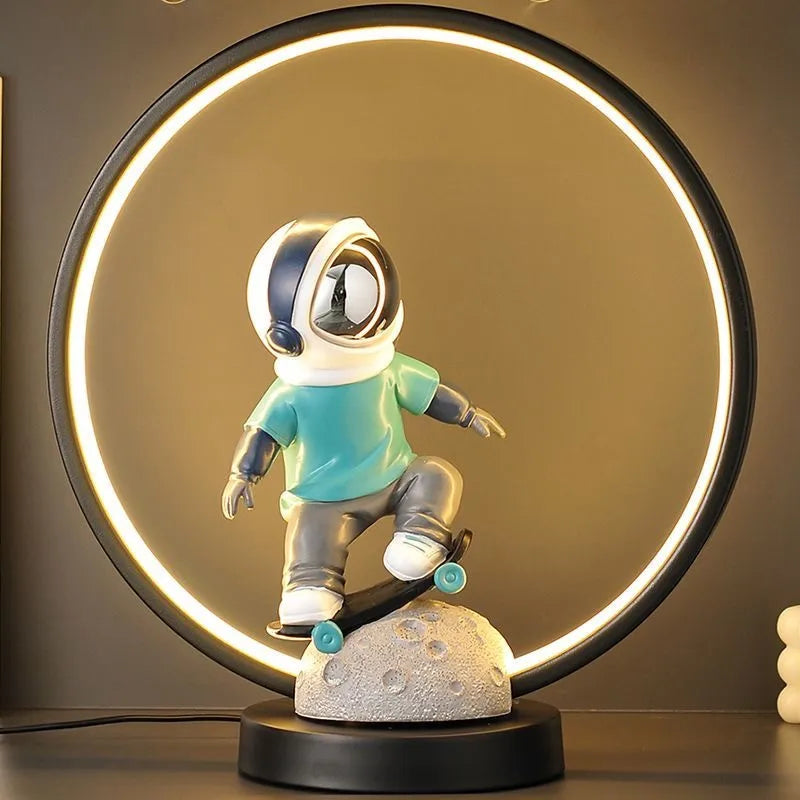 Nordic Astronaut Resin Figurine – Whimsical Home Decor for Kids or Office 19