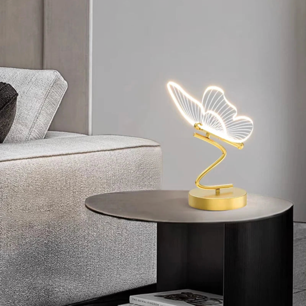 Nordic Butterfly LED Table Lamp – Versatile Lighting for Bedroom or Living Room 2