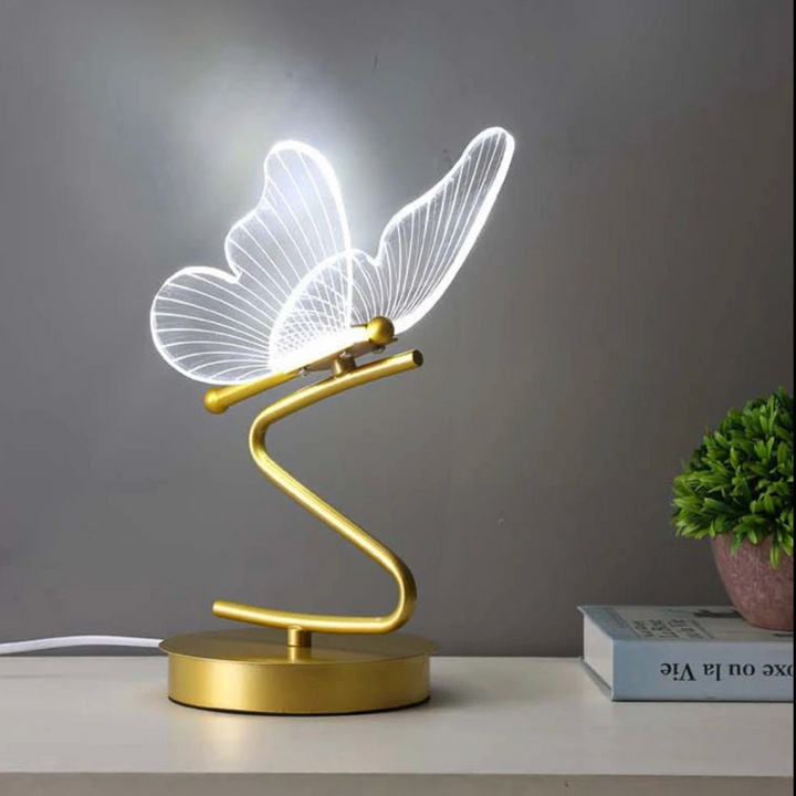 Nordic Butterfly LED Table Lamp – Versatile Lighting for Bedroom or Living Room 4