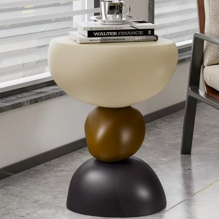 Nordic Chic Corner Table – Stylish Minimalist Design for Small Spaces 5