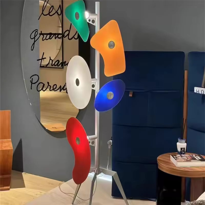 Nordic Floor Lamp with Color-Changing LED – Modern Lighting for Living Room or Bedroom 7